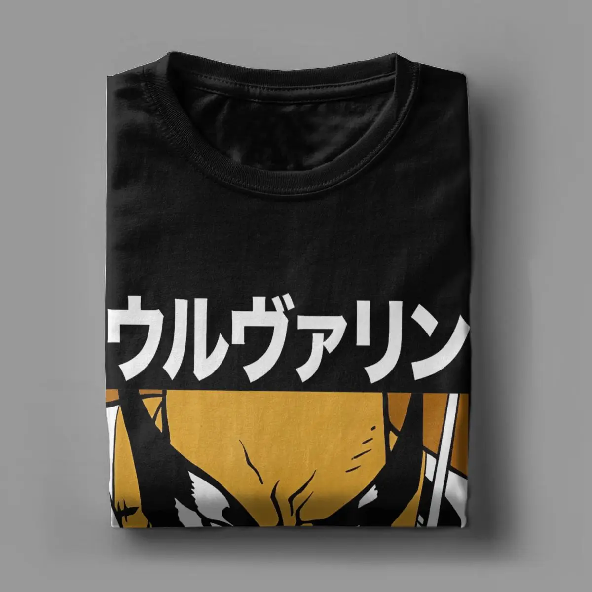 Magliette X-Men Wolverine da uomo Kanji Blades Pose 100% cotone Abbigliamento Casual Manica corta Girocollo T-shirt T-shirt da festa