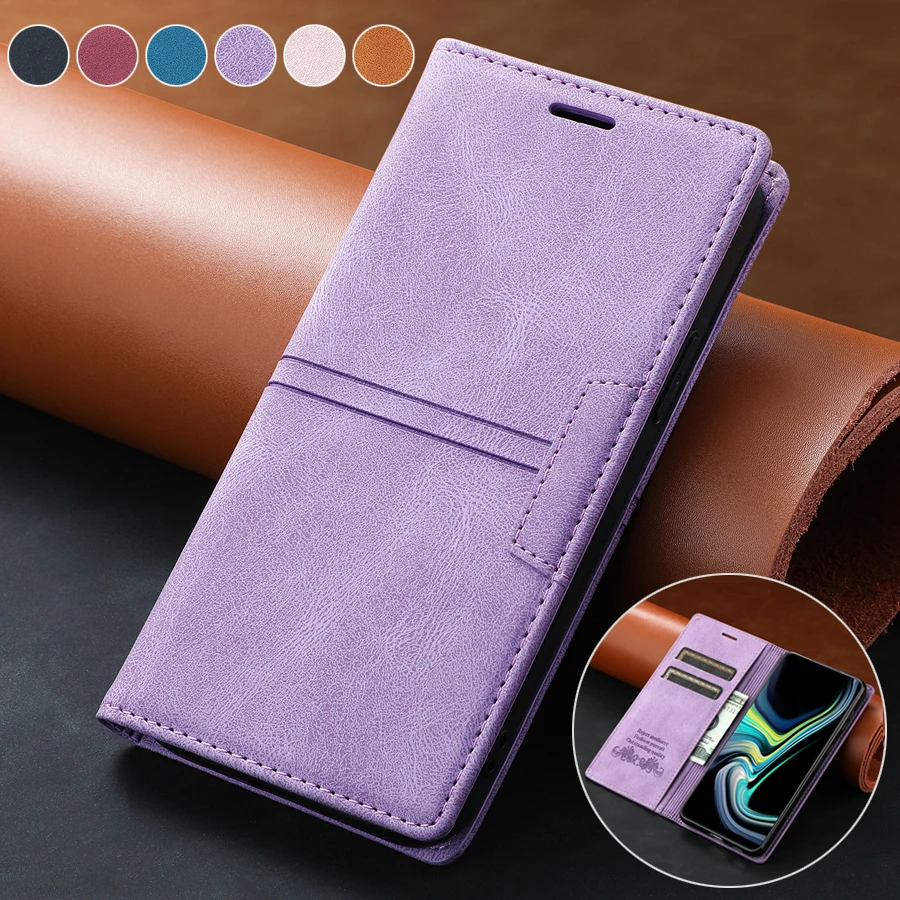 Wallet Anti-fall Leather Case For Samsung Galaxy S22 S22 Plus S22 Ultra S21 S21 Plus S21 Ultra S21 FE S20FE A03S A12 A13 A33 A53