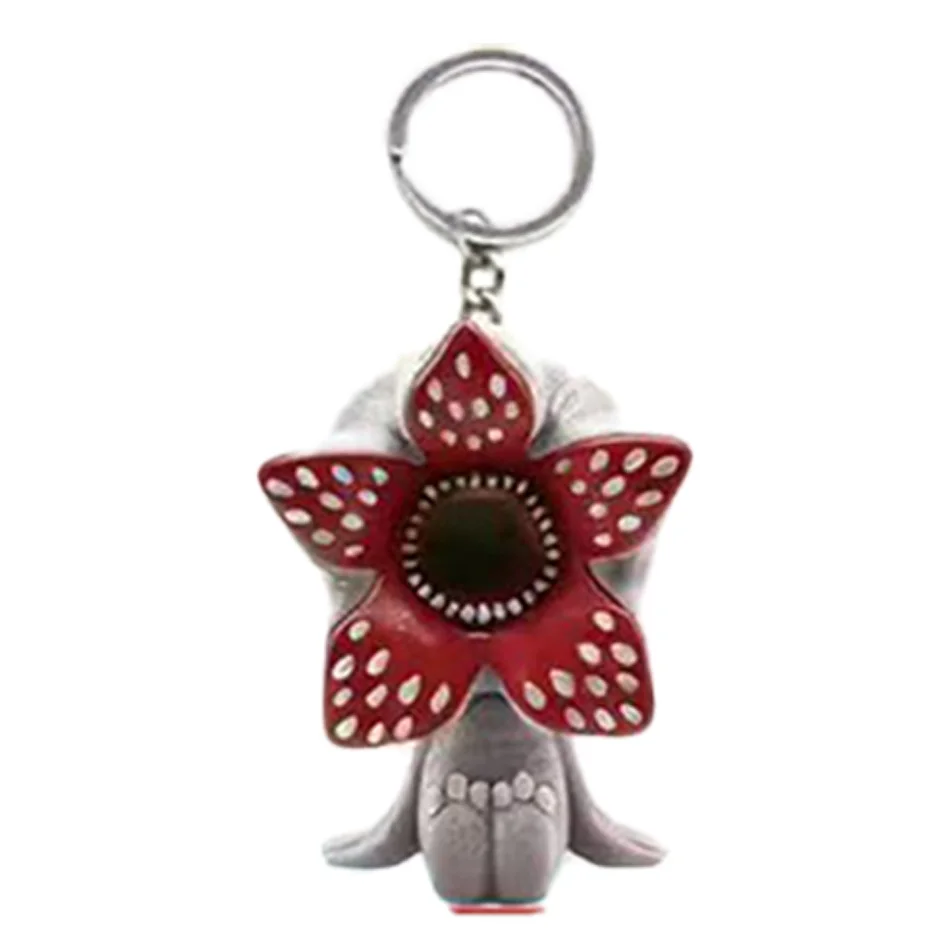 1-8pcs Blind Box Q version Stranger ELEVEN Demogorgon DUSTIN Barb Steve Robin Keychain Toy Vinyl Figure Pocket Things Model Toy