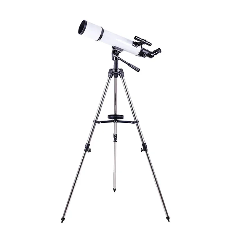 Teleskop Monokuler Bias Astronomi HD Profesional F80600 dengan Tripod & Teleskop Pengamatan Ruang Tas untuk Astrofile