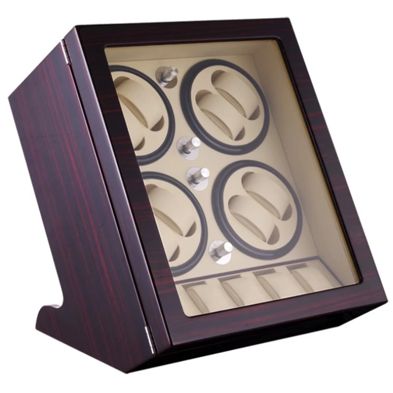 Automatic Watch Winder Mechanical Watches Organizer Box Watchmaker Watches Winding Machine Large Capacity Clock Time Watch Boxes