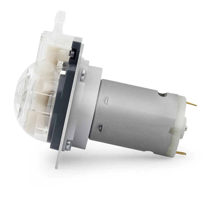 LFP104/DB DC motor 12v 240ml/min peristaltic liquid pump, low flow chemical distributor for water treatment