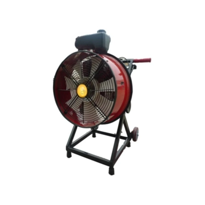 Mobile fire exhaust machine single cylinder positive pressure exhaust machine fire rescue fan