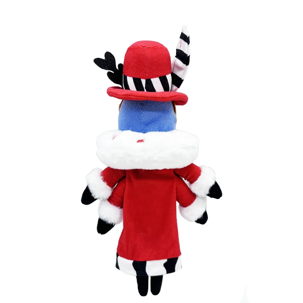 34cm Valentino Plüsch Plüschtiere Cartoon Hölle Inn Cosplay Fantasie Figur Requisiten Weihnachten Geburtstags geschenke weiches Maskottchen Halloween Dekor