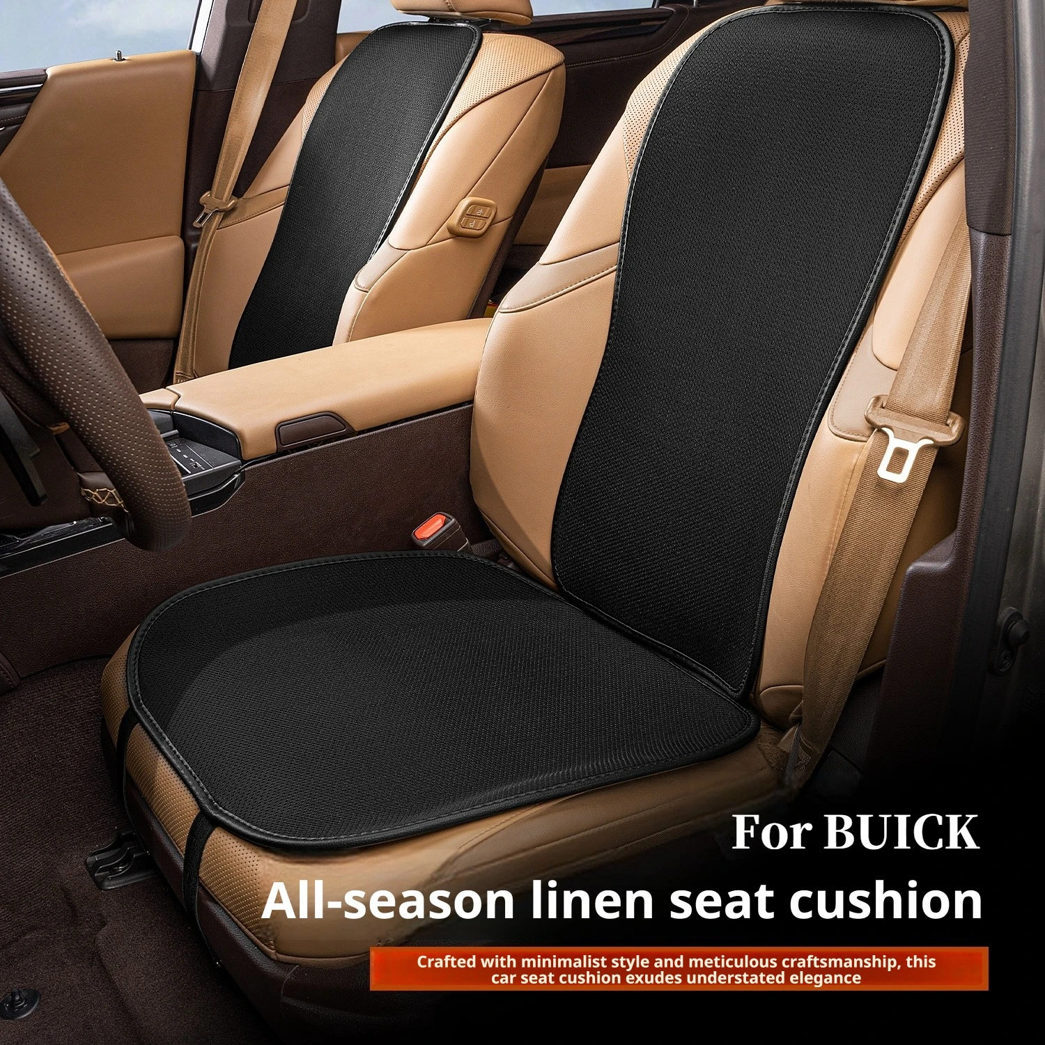 For Buick Excelle Regal LaCrosse Envision Encore Enclave GL8 Car Ice Silk Seat Cushion Covers All Season
