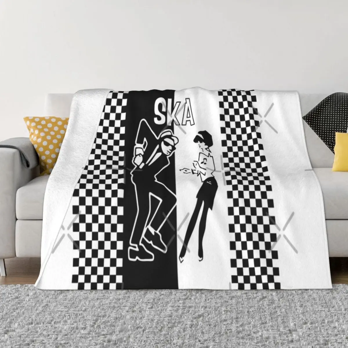 Ska Dance Blanket Bedspread On The Bed Outdoor Uni For Bed