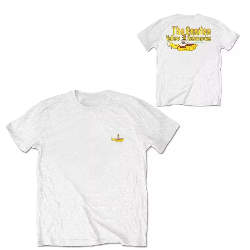 Drop T Logo The Beatles Band T-Shirt Baumwolle Grafik-T-Shirt Herren Damen Sommer Streetwear – Detail 5