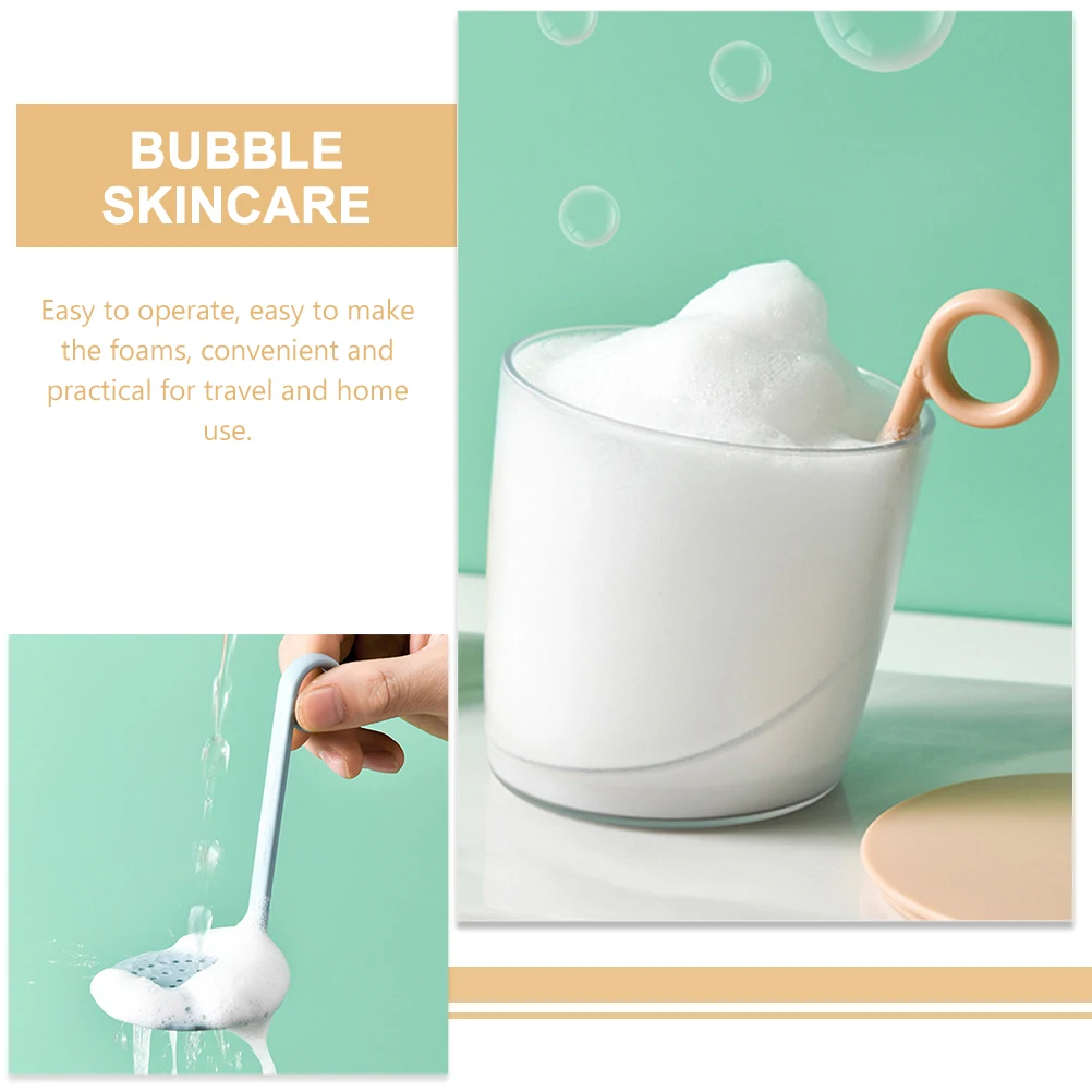 

Portable Face Foamer 2 Packs Manual Foam Maker Travel Home Washing Face Foams Cup Use Plastic Material