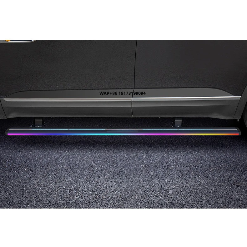 

Dustproof Silent Led Running Board Pedal Lights Electric Side Step for Carnival