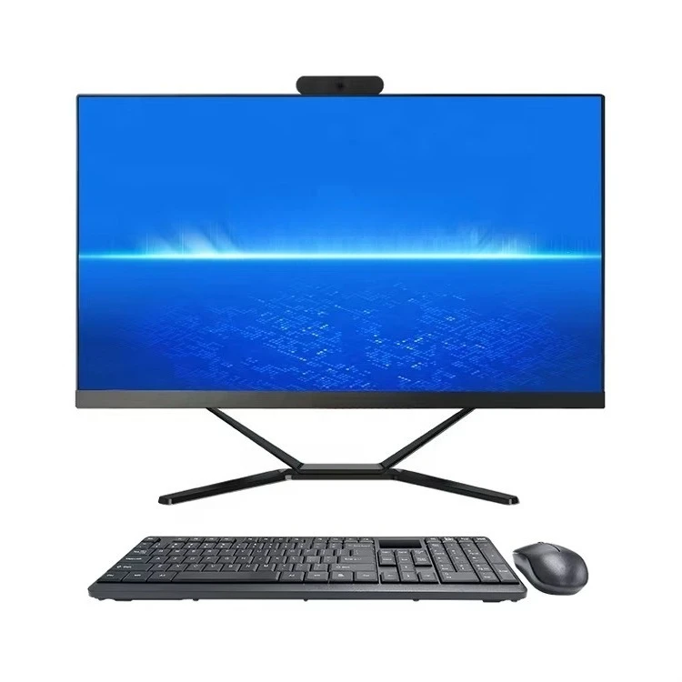 21.5 All-in-One PC Gamer Core I3 I5 I7  LED Display DDR3 RAM SSD EU/AU Plugs-Barebone Desktop Office-Ready Gaming Computer