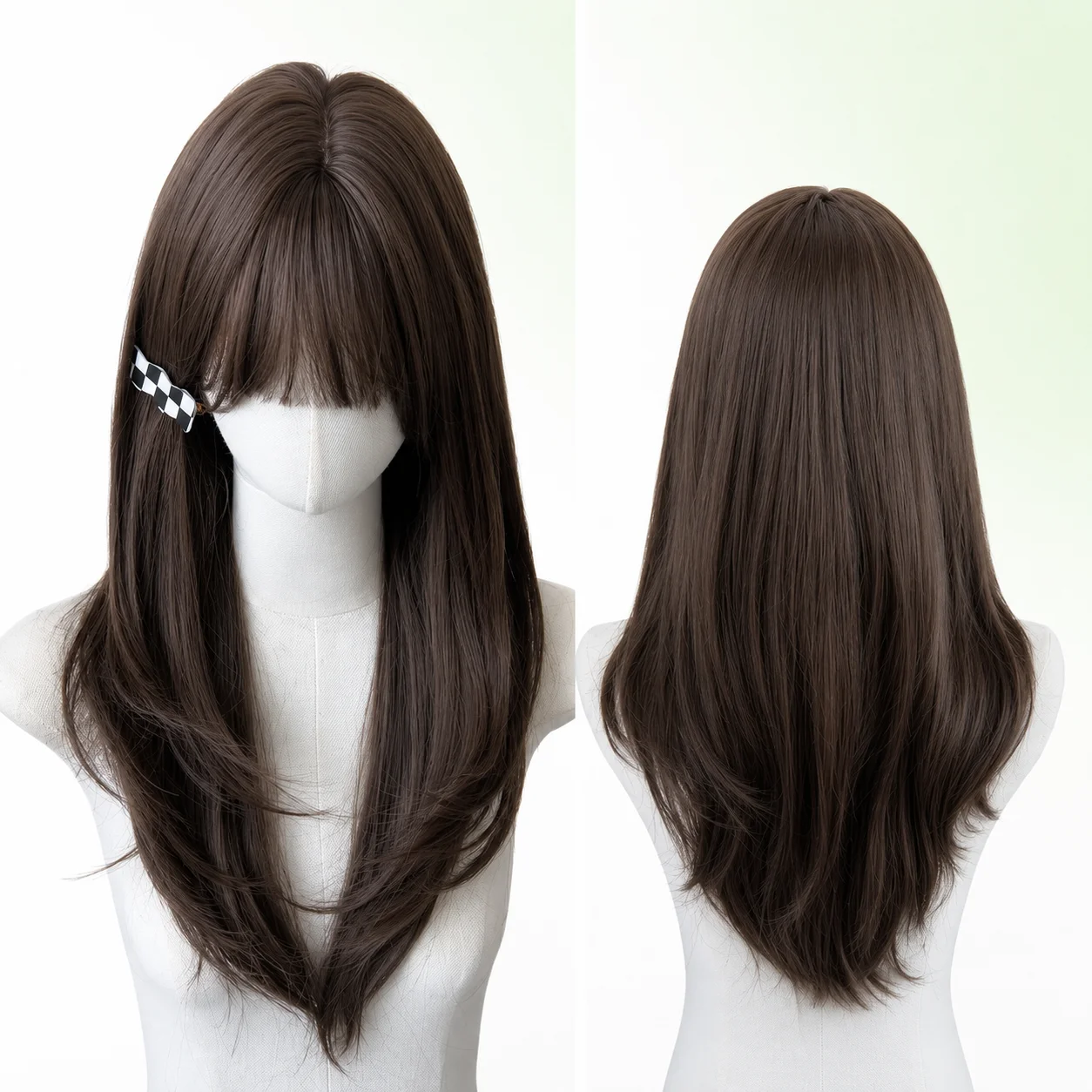 

Real Virgin European Human Hair Wig 5x5 Silk Top Natural Straight Glueless Wigs For Women Daily Party Wear Human Hair Wig