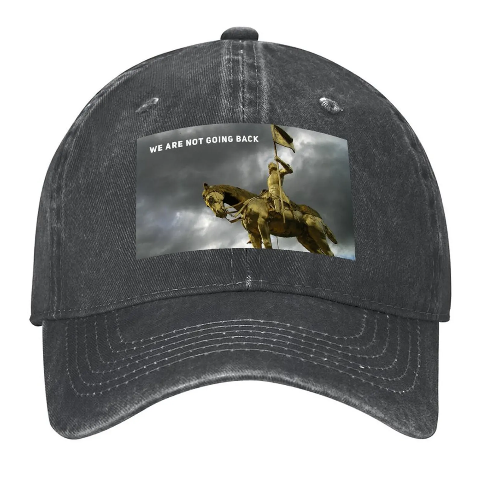 

We Are Not Going Back Baseball Cap black luxury caps tea Hat Hip Hop Male Women's