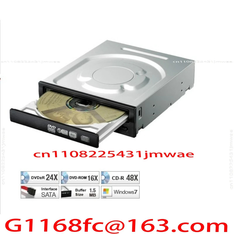 Suitable for IHAS324 24X SATA Serial DVD Burning, Optical Drive