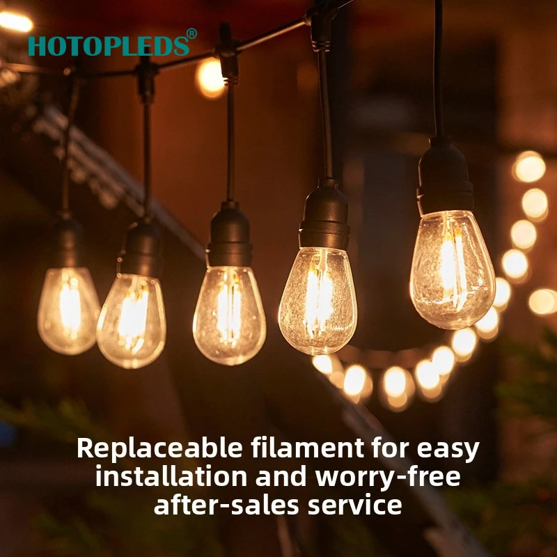 

Solar Bulb String Outdoor Waterproof Landscape Light Garden Decorative Light Bulb Camping Ambient Light
