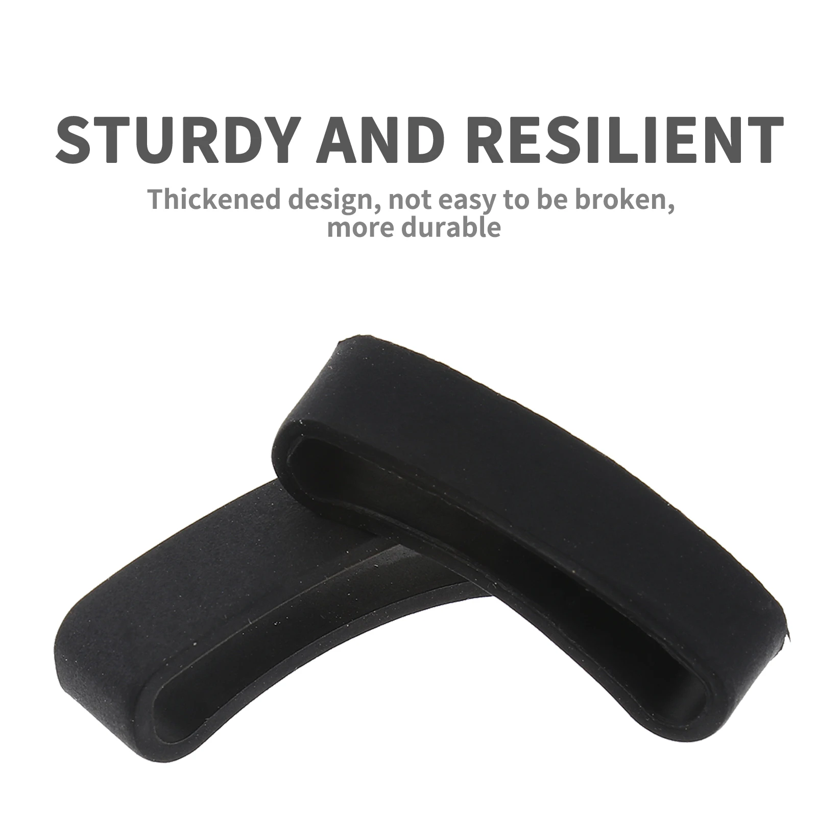 

2Pcs Watch Band Buckle Ring AntiFall Strap Keeper Loop Holder for Smart Bracelet Lightweight Durable Soft Comfortable