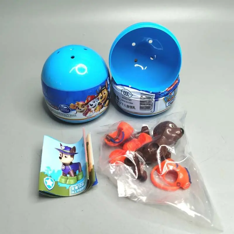 Paw Patrol Surprise Egg Toys Action Figure Jungle Series All-Star Series Rescue Dogs Building Blocks Patrulla Canina Kids Gifts
