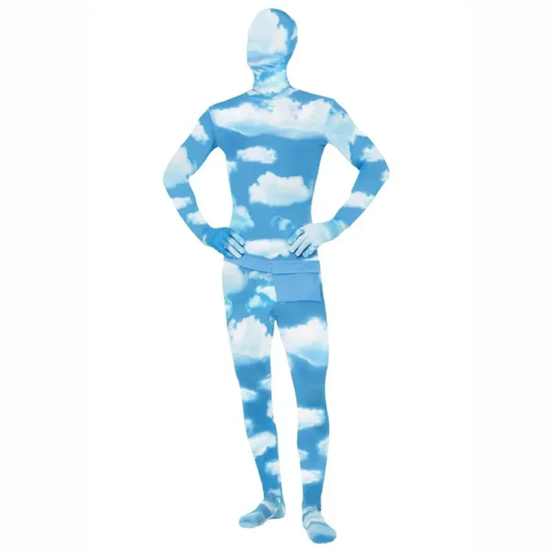 Tiktok такая же детская одежда для выступлений, как черная невидимая одежда для людей, зеленая невидимая одежда для взрослых, Hallowee FS