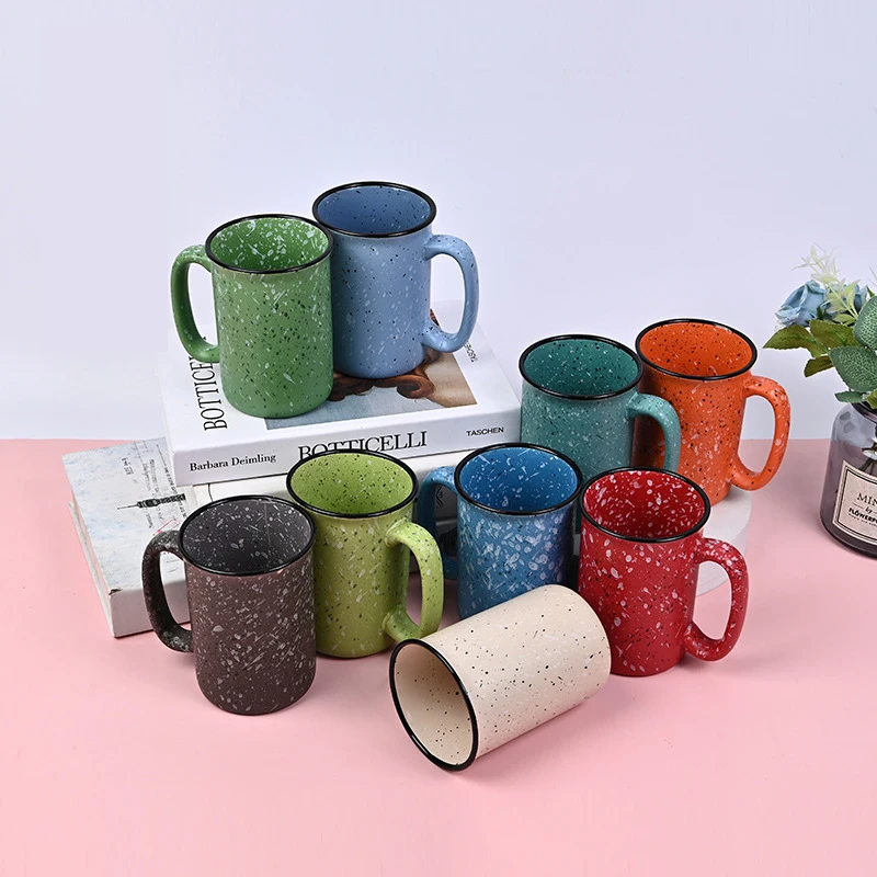 

New product lovely ceramic cup high beauty coffee cup