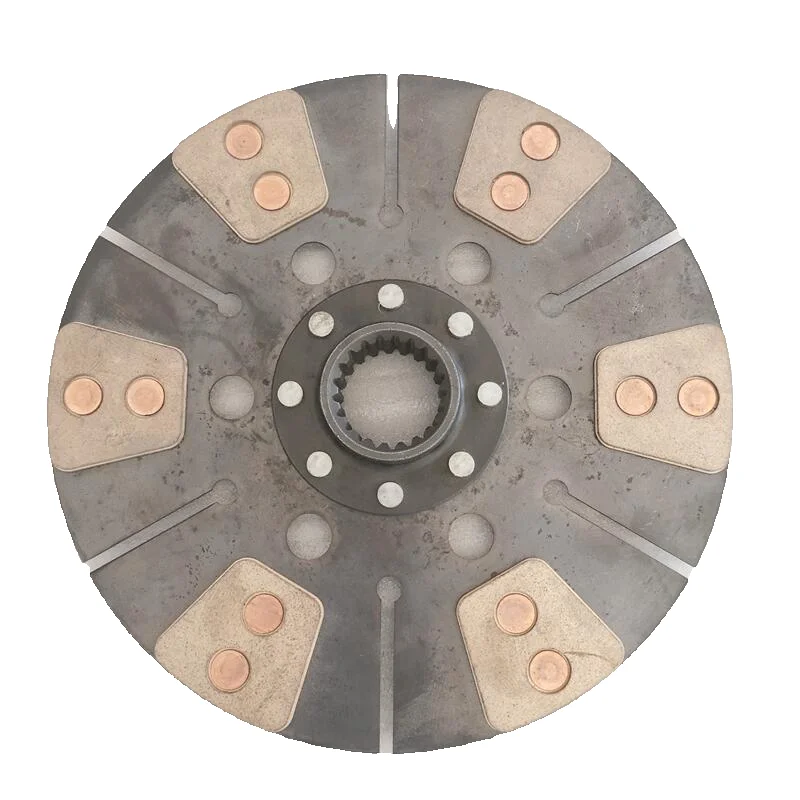 

Suitable for John Deere 554 704 Tractor Accessories Clutch Plate Diameter 28cm Tooth Number 21 Teeth Copper Base Main Piece