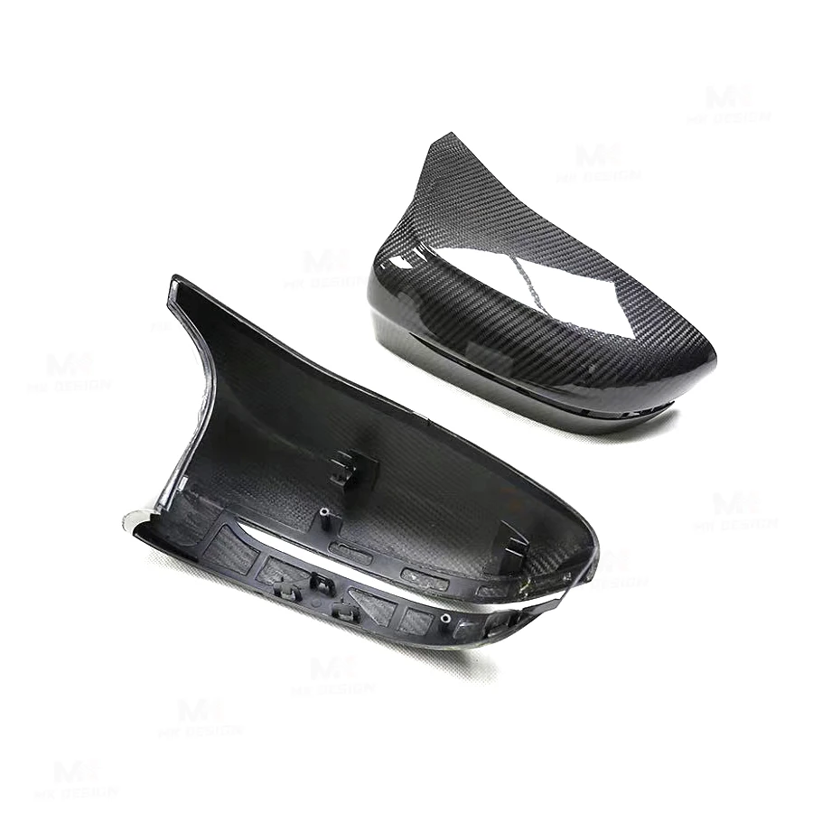 

Dry Carbon Fiber Rear Mirror Covers for BMW M5 F90 M8 F90 F91 F92 2018+ Rearview Mirror Cover Replacement Car Accessories