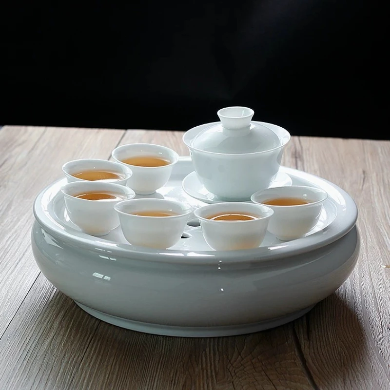 Afternoon Picnic Tea Sets Gong Dao System Container Cup Tea Sets Big Gaiwan Loucas Porcelanas Conjunto Coffee Accessories
