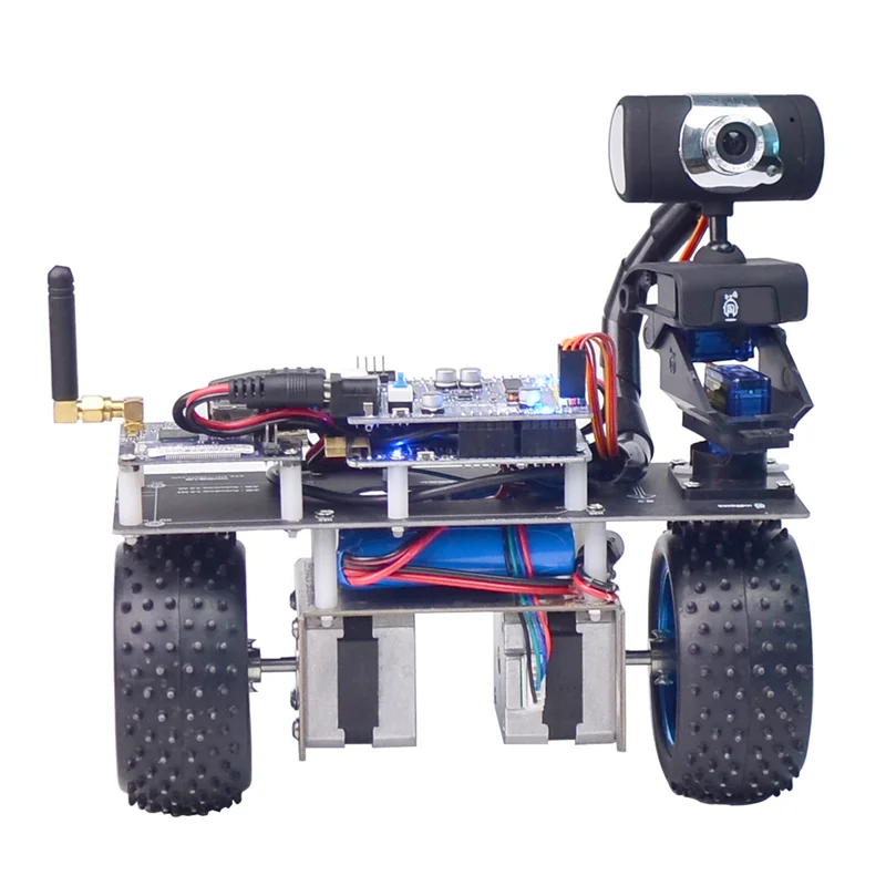 Rolyrobot Balance Car Robot Android IOS PC Controle Robô Kit de aprendizagem eletrônica US Plug-Y05A