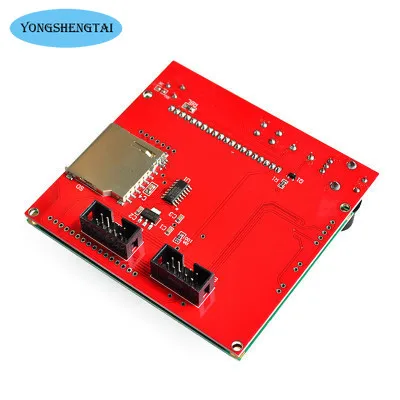 Imagem -04 - Lcd 12864 Painel de Controle Inteligente Controlador Tela Impressora 3d Reprap Placa Adaptador Inteligente para Peças Impressora 3d Peças 2004