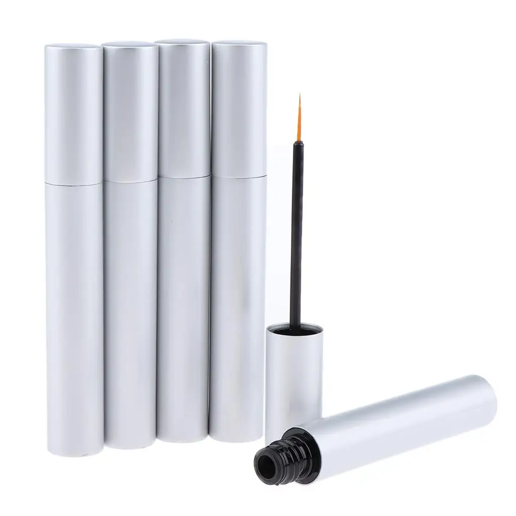 5 Pieces Empty Tube Makeup Liquid Comestics Container Bottles Set