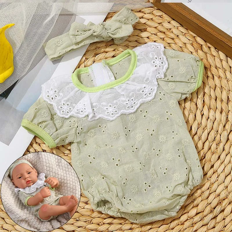 Ropa para muñeca bebé Reborn de 15,75 pulgadas, suéter, mono, accesorios de ropa, moda bonita para muñeca bebé de 40cm, accesorios