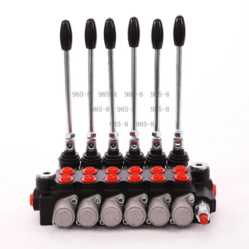 Hydraulic Directional Control Multi-way Reversing Valve With Integral Flow, Model P40-3/4/5/6