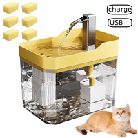 Cat Water Fountain Cat automatic water dispenser filters circulating flowing water intelligent pet automatic water dispenser