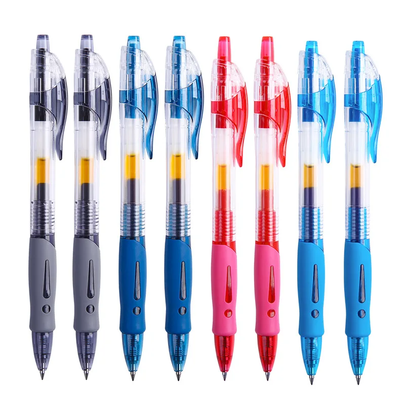 Press The Gel Pen Students Use 0.5mm Test Carbon Water Pen Doctor Nurse Ink Blue Black Press Prescription Pen