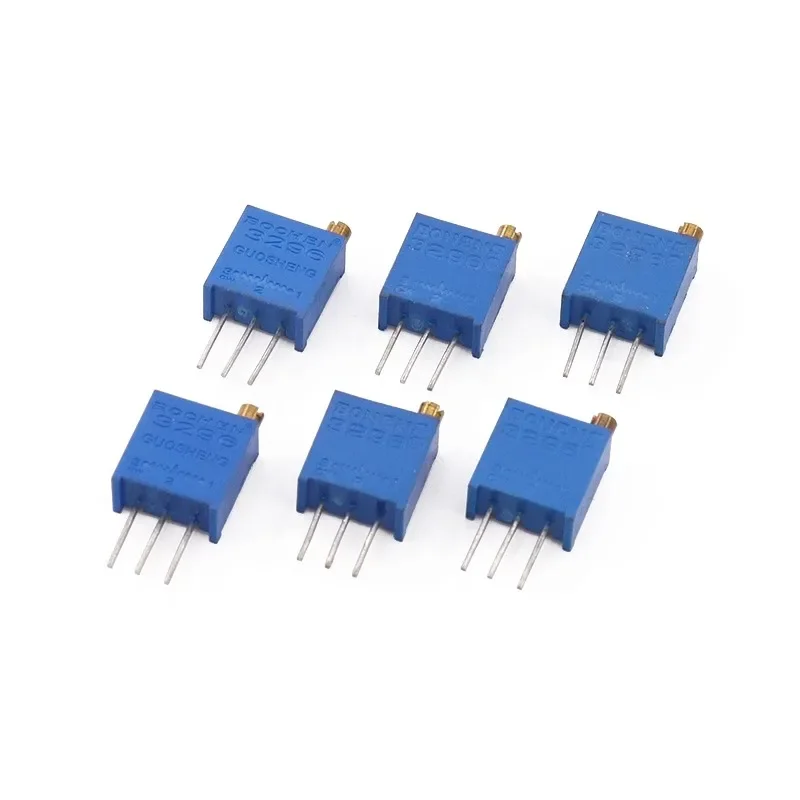 500pcs/lot 3296W 20 Values 10 to 2M Ohm 100R Trimpot Trimmer Potentiometer 10% Resistance Tolerance