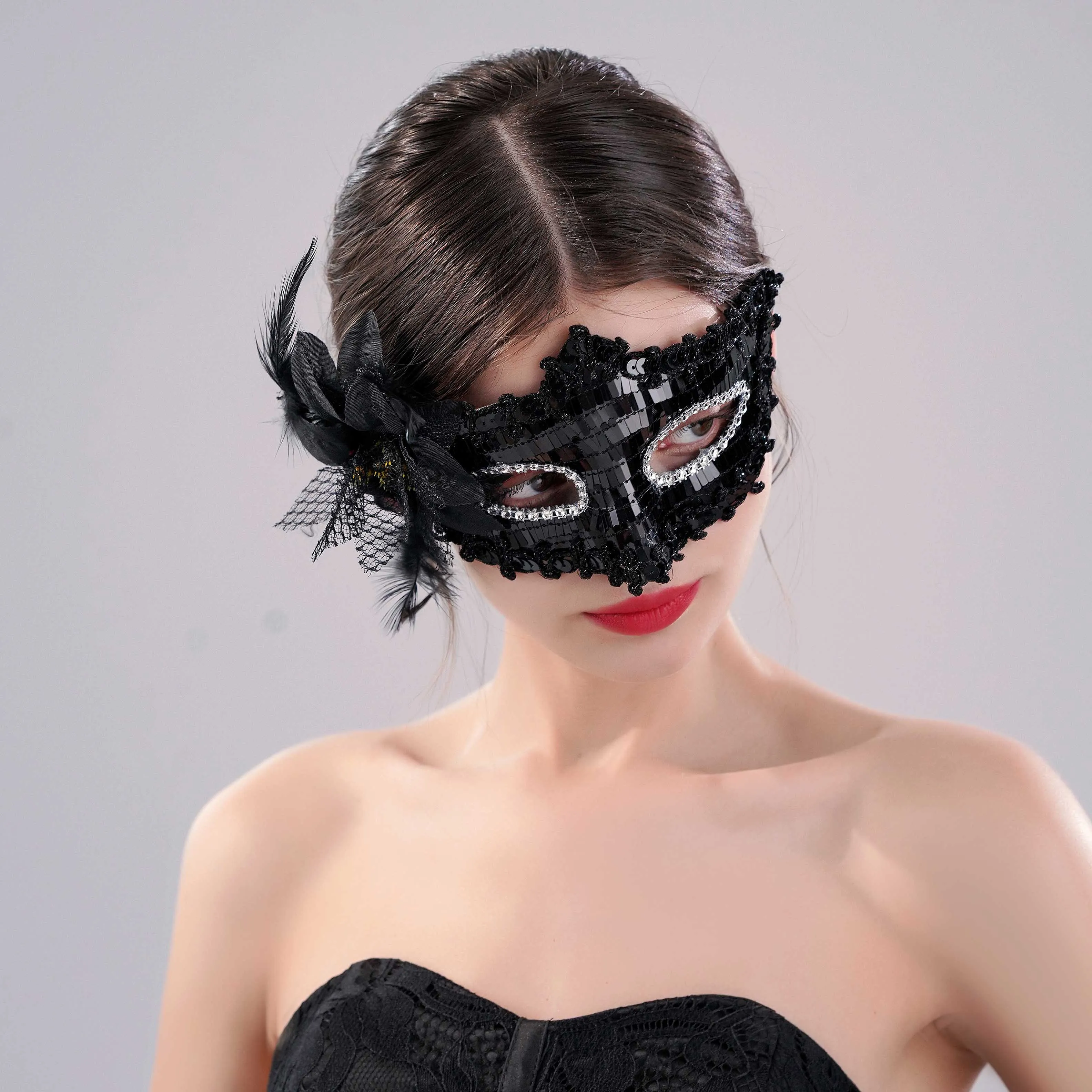 Itacazzo Decorative Props Mysterious & Sexy Ladies' Masquerade Ball Decorative Mask