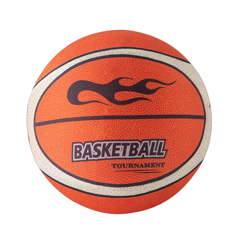 18/21/24 cm Stille basketbal Hoge veerkracht Air Bounce basketbal Maat 3/5/7 Dribbelende basketbal voor verschillende binnenactiviteiten