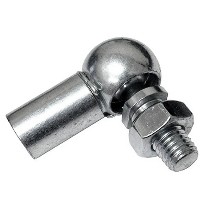 CS8, Rod End Ball Bearing With Stud, M5X0.8Mm Carbon Steel Right Hand 8Pcs,Ball Joint Bearing