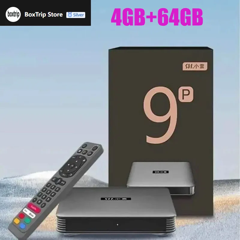 [Genuine]Svicloud 9P android xiaoyun tv box 4G64G svicloud9P hot in UK Japan Korea Australia SG FR USA CA vs evpad ubox imetbox