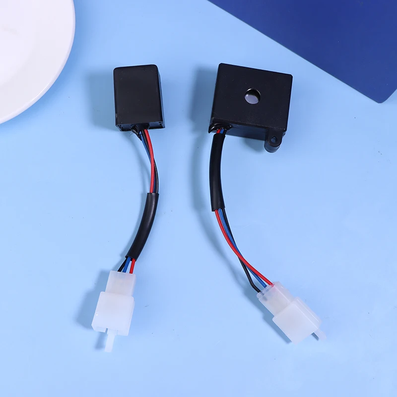 Electric Bike 12V 48/60V LED Blinking Relay Turn Signal Flasher 3wire Blinking Led Lights Relay With Beep E-bike Scooter Parts