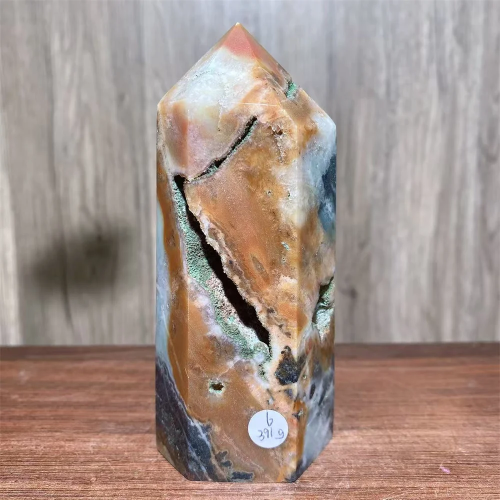 Nature Unique Big Crystal Caribbean Calcite Towers Point For Home Office Meditation Decoration Healing Crystal