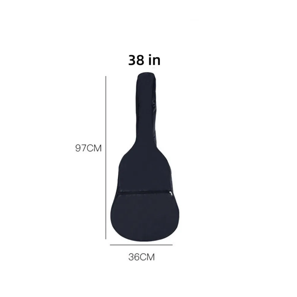 

Hot Sale High Quality Guitar Player Guitar Bag Backpack Full Size Guitar Bag Oxford Fabric Against Scratches Black