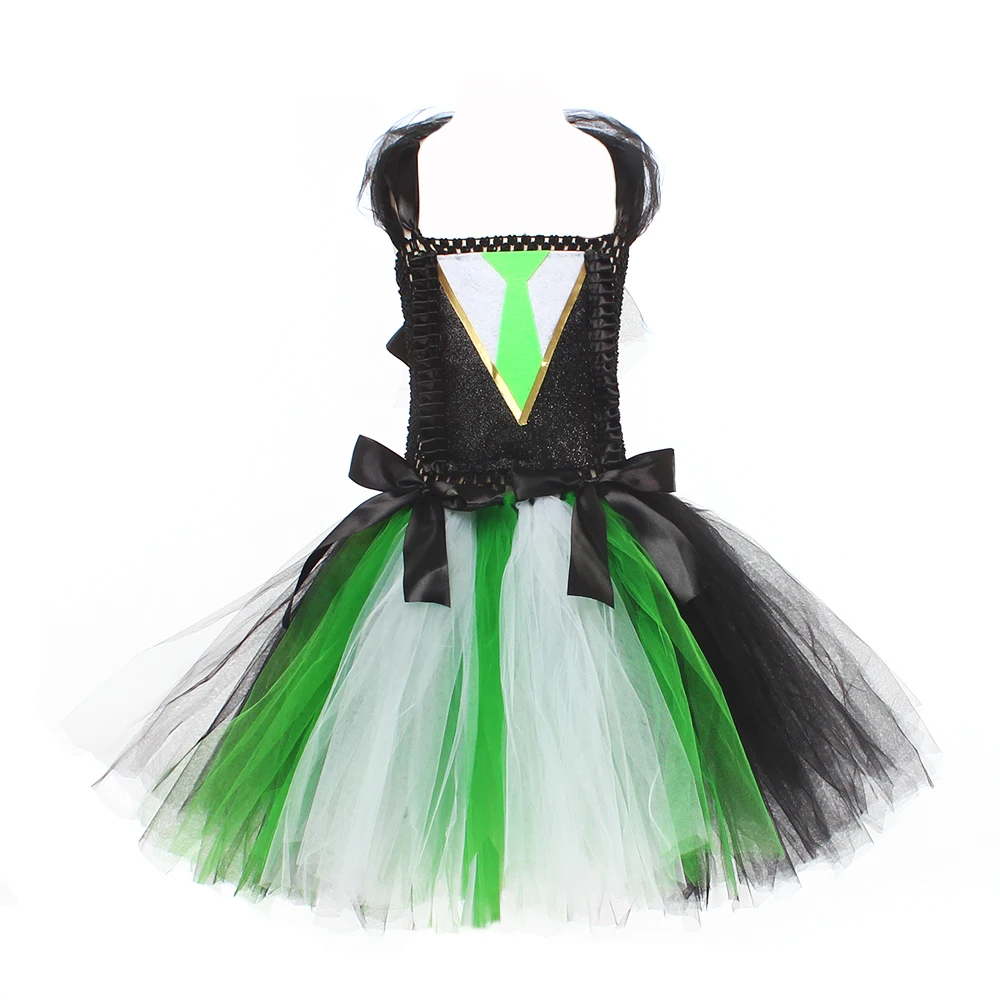 Magic Hermoine Girl Tutu Dress for Halloween Cosplay Costume Potter Witch Cosplay Clothes Kids Birthday Party Carnival Outfit