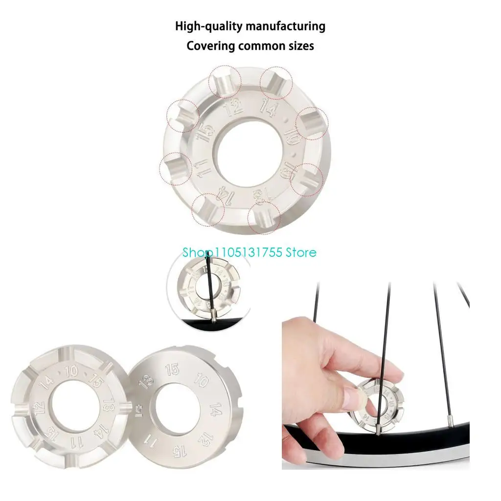 

Bicycles Spoke Adjuster Steel Spoke Wrench Bike Repair Tool For Wheel Adjustment