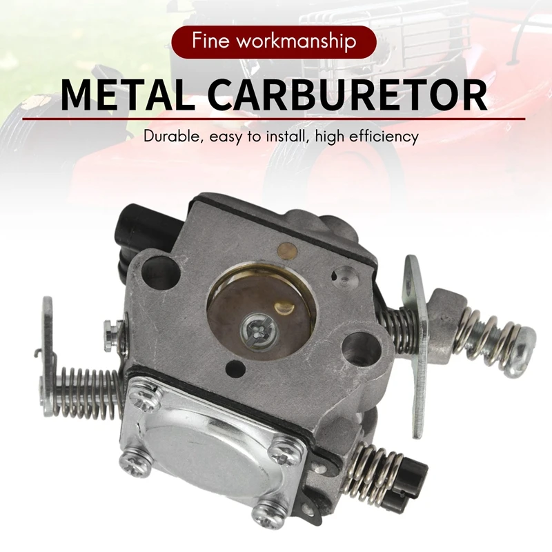 Carb Carburetor For 025 023 021 MS250 MS230 Chainsaw Replace Silver [CharlT6]