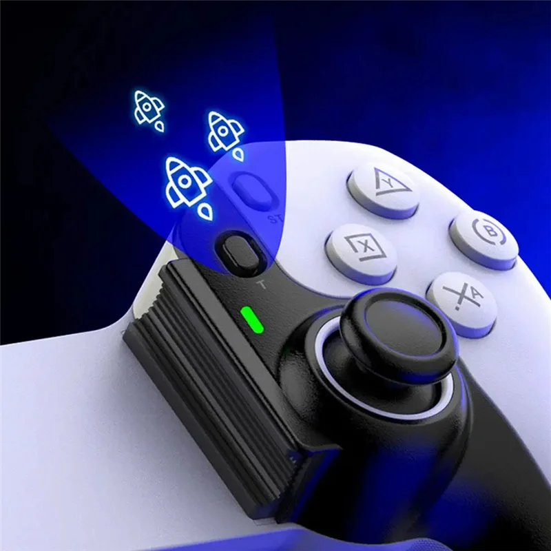 Poignée extensible AED7-D9 pour téléphone portable, tablette PC sans fil Bluetooth pour Switch/PS3/PS4, manette de jeu somatosensorielle double Hall