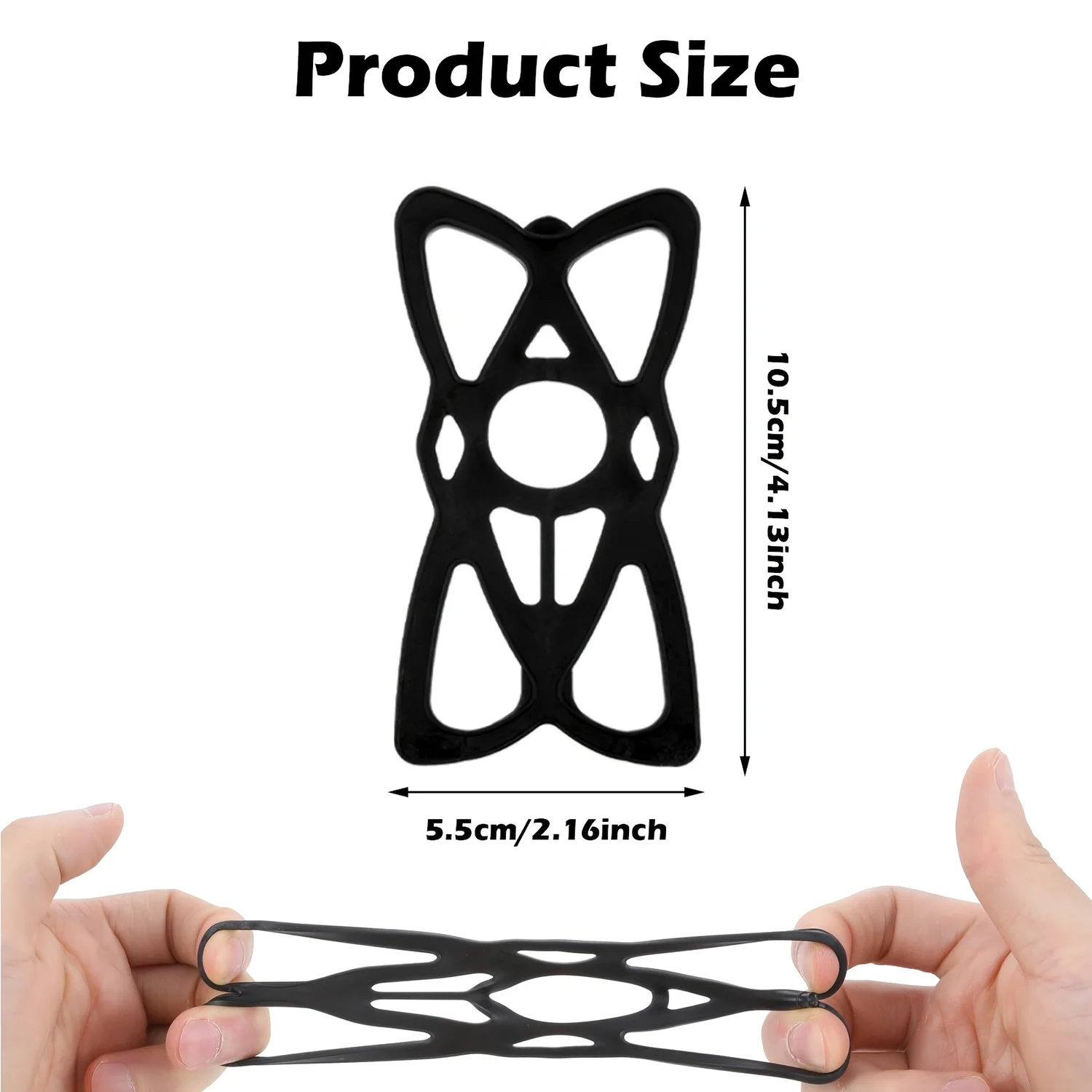 

10pcs Motorcycle and Bicycle Phone Holder Fixture Universal Motorcycle Handlebar Rubber Phone Holder