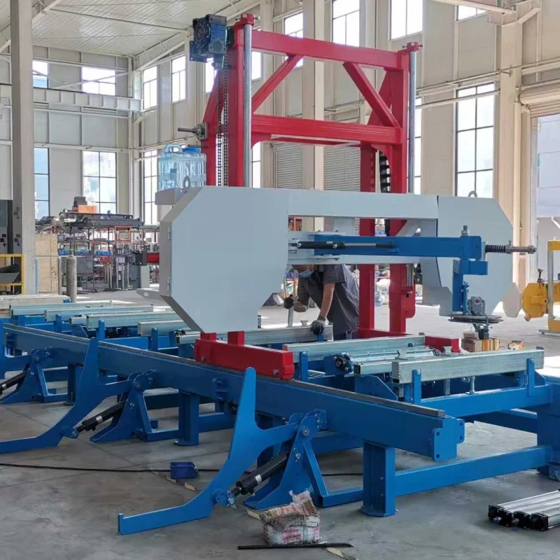 

High Quality Hydraulic Diesel Log Splitter Heavy Duty Portable Sawmill for Woodworkers Components-High-Efficiency Motor