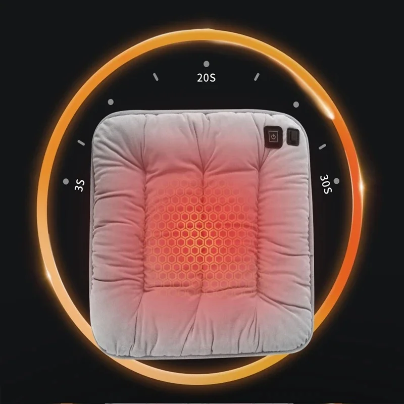 

Office Electric Heating Cushion Pad, USB Rechargeable, Multifunctional and Washable