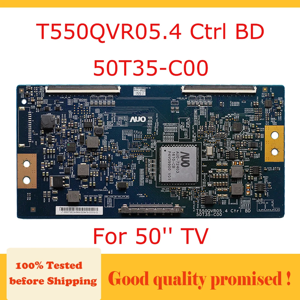 

T-con Board T550QVR05.4 Ctrl BD 50T35-C00 Tv 50 Inch Logic Board T550QVR05.4 50T35-C00 Original Teste De Placa Tv Free Shipping