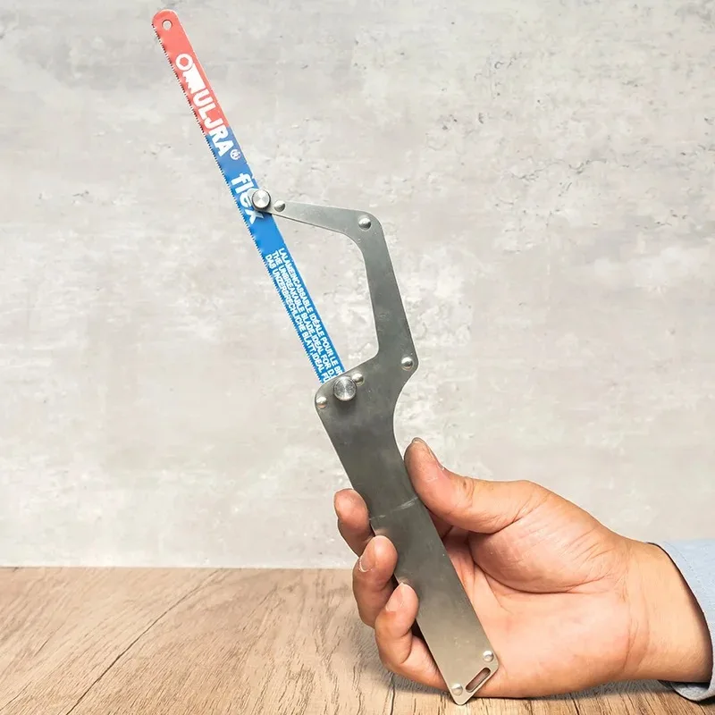 Металлическая ручная пила — рама ножовки из нержавеющей стали, многофункциональная утолщенная портативная пила, деревообрабатывающая пила и бытовая пила