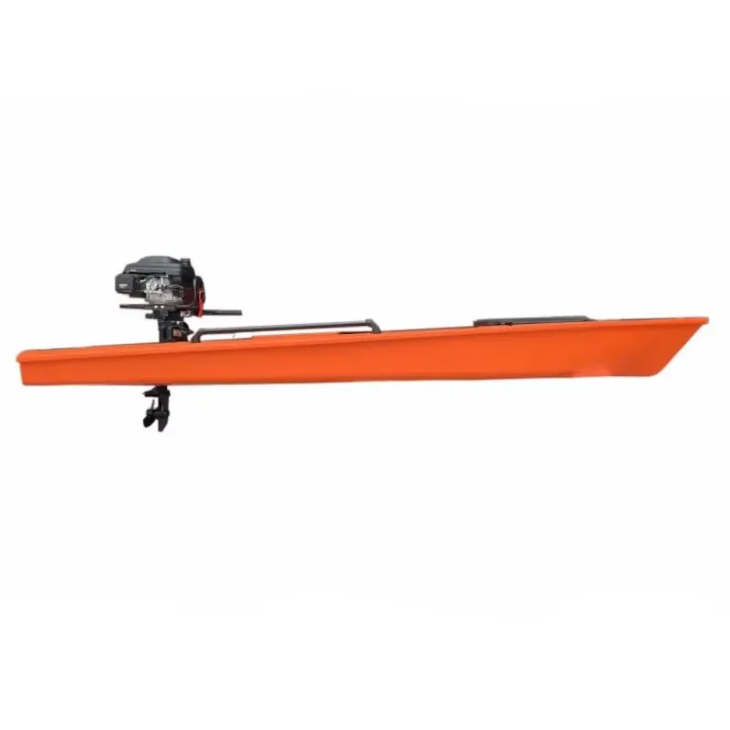 zero Pedal Drive Kayaks Solo Skiff Boats Fishing Canoe/kayak with Electric Motor for Sale